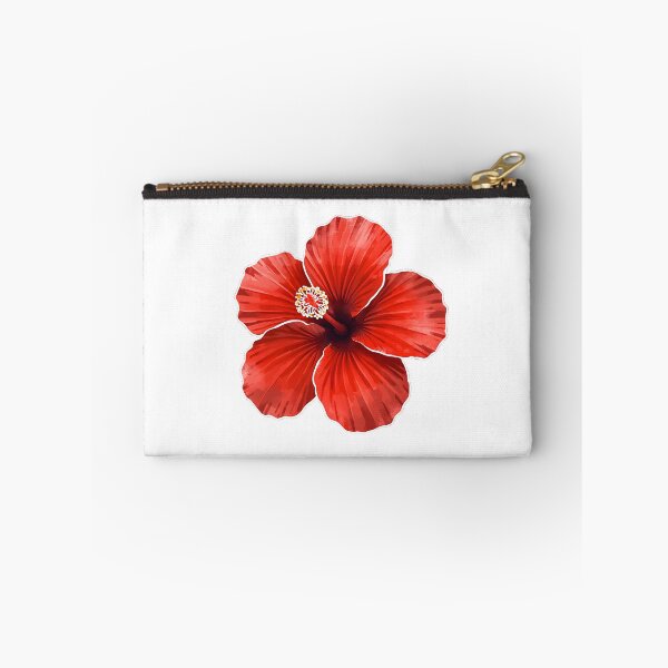 Item preview, Red hibiscus flower watercolor painting  designed and sold by uunaa.