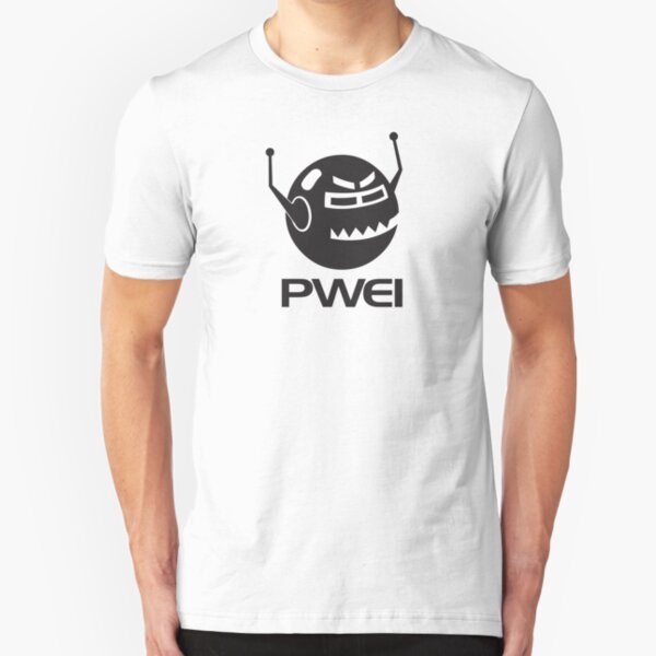Pop Will Eat Itself - PWEI - Radio Slim Fit T-Shirt
