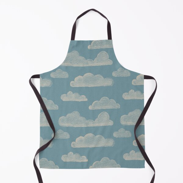 Item preview, Dreamtime Clouds Watercolor Pattern - Peacock + Dove designed and sold by Irene Estelle.