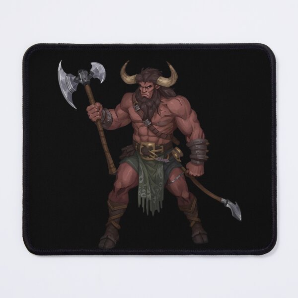 Item preview, Minotaur Powerful warrior with axe 3 designed and sold by Neon G.