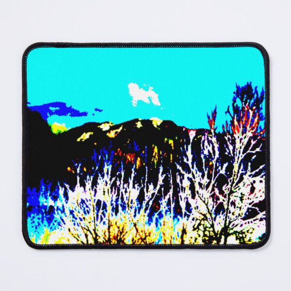 Item preview, Mountains Through The Trees E2 colorful photo abstract design designed and sold by SmashingDeals.