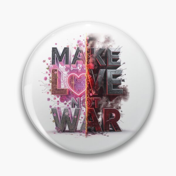 Item preview, Make Love Not War designed and sold by Chromatica Huevault.