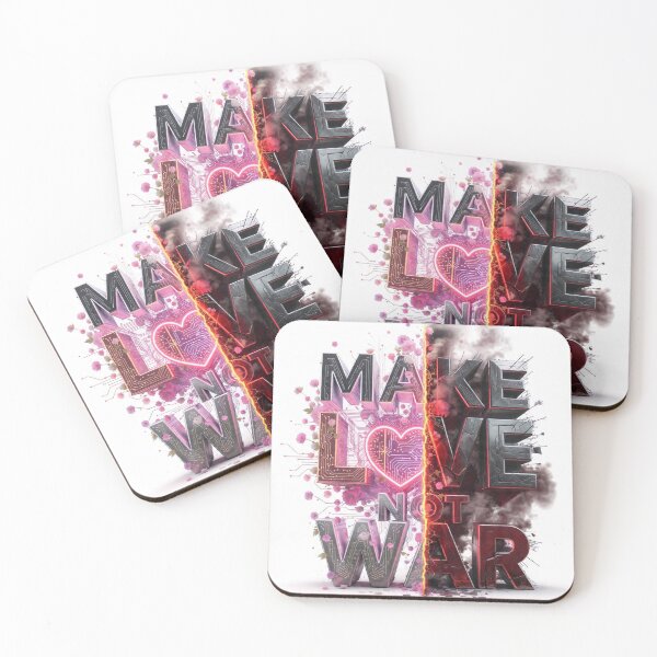 Item preview, Make Love Not War designed and sold by Chromatica Huevault.