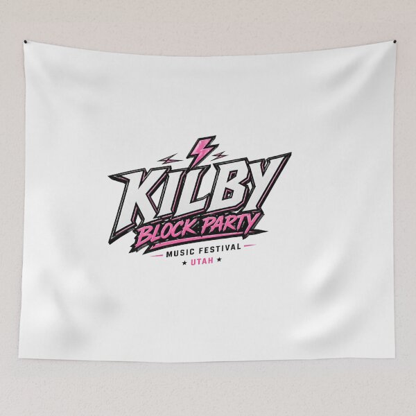 Item preview, Kilby Block Party – Music Festival Design designed and sold by Combat Skies.