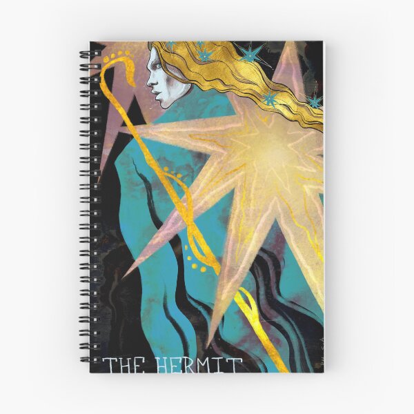 Item preview, Connor Storrie Tarot. The Hermit designed and sold by DonkeyParalyzed.