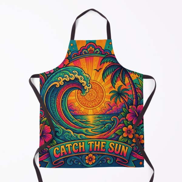 Item preview, Catch The Sun Colourful Surf Design designed and sold by Oribear.