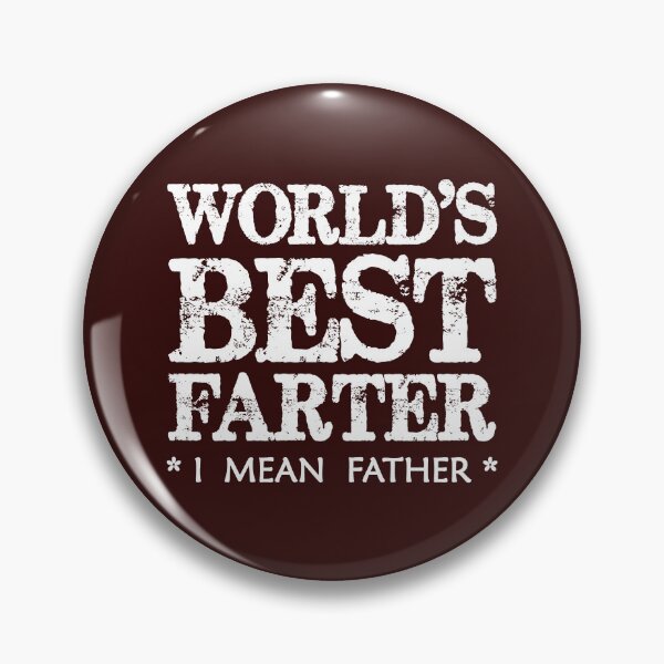 Item preview, Worlds Best Farter I Mean Father - Funny Fathers Day or Birthday Gifts for Farting Dad designed and sold by merkraht.