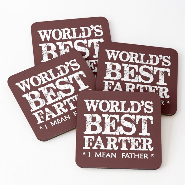 Item preview, Worlds Best Farter I Mean Father - Funny Fathers Day or Birthday Gifts for Farting Dad designed and sold by merkraht.