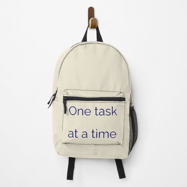 Item preview, One task at a time | Productivity Quote | Minimalist Focus Design designed and sold by BalancedCoNL.