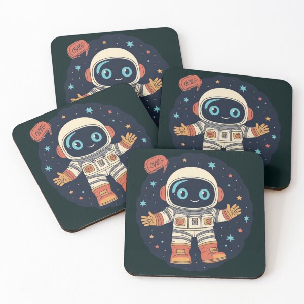 Item preview, Cute Chibi Astronaut Mascot - Kawaii Space Explorer Art designed and sold by PACS0011.