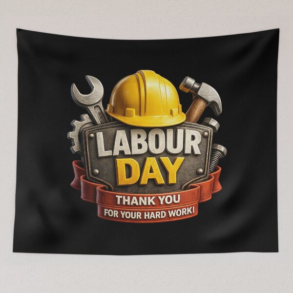 Item preview, Labour Day 3D Icon Hard Hat Tools Industrial Badge Transparent Background designed and sold by StickyDelights.