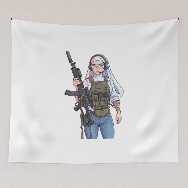 Item preview, The Nun Tactical designed and sold by RAWLIFEGRAPHIC.