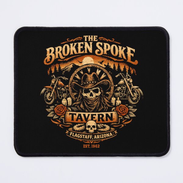 Item preview, Broken Spoke Tavern - Dive Bar designed and sold by Rich Summers Art.