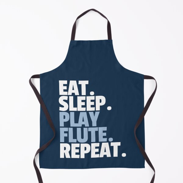 Item preview, Eat Sleep Play Flute Repeat Funny Flutist Quote designed and sold by MaryAller.
