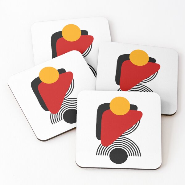 Item preview, NAIDOC Week Aboriginal Flag Minimal Abstract Design designed and sold by RokaCircles.