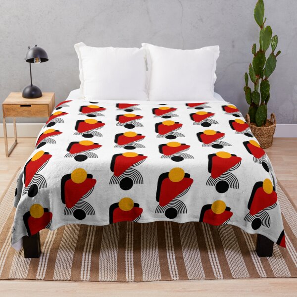 Item preview, NAIDOC Week Aboriginal Flag Minimal Abstract Design designed and sold by RokaCircles.