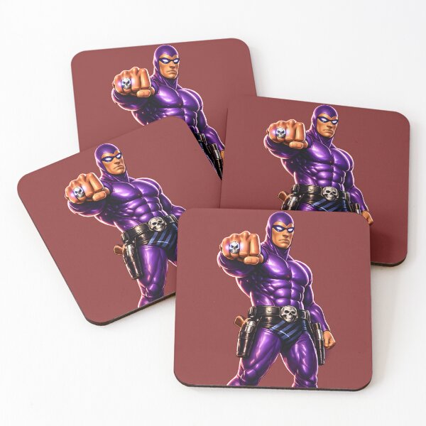 Item preview, The Phantom 5D Ultra Realistic Art – Skull Ring Hero Punch | Legendary Purple Avenger Design designed and sold by Imagetore.