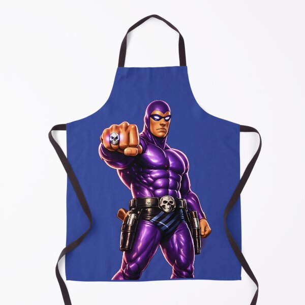 Item preview, The Phantom 5D Ultra Realistic Art – Skull Ring Hero Punch | Legendary Purple Avenger Design designed and sold by Imagetore.