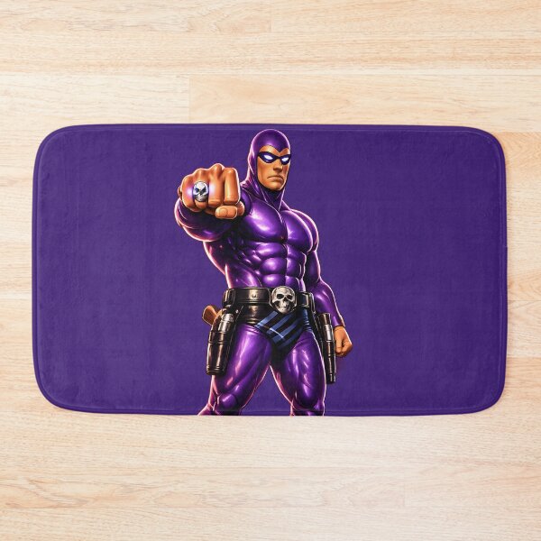 Item preview, The Phantom 5D Ultra Realistic Art – Skull Ring Hero Punch | Legendary Purple Avenger Design designed and sold by Imagetore.