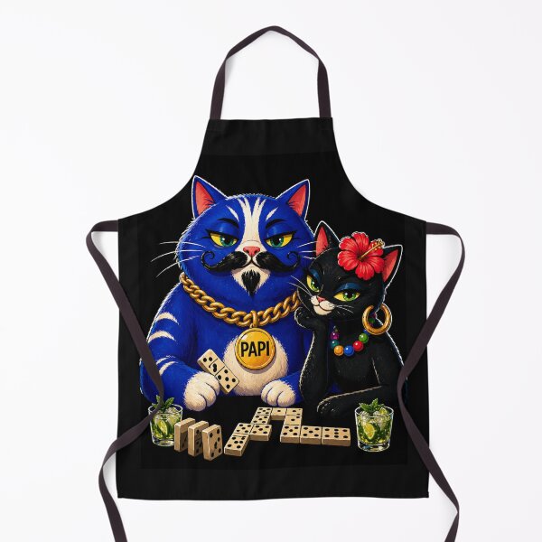 Item preview, Gangster Papi Domino Swagger Cat designed and sold by ZunZunArt.