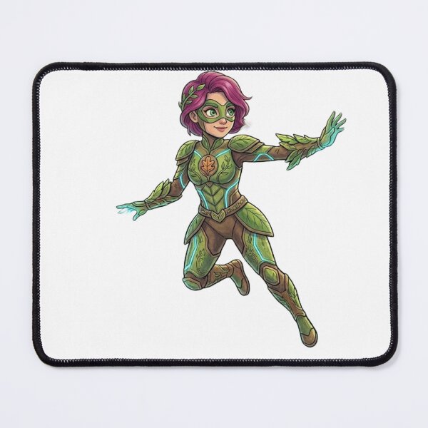 Item preview, Nature Guardian Forest Superhero Girl designed and sold by RoyalDeluxGo.