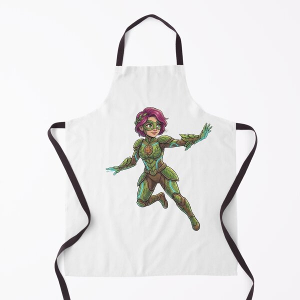 Item preview, Nature Guardian Forest Superhero Girl designed and sold by RoyalDeluxGo.