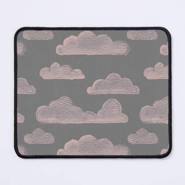 Item preview, Dreamtime Clouds Watercolor Pattern - Slate + Rose designed and sold by Irene Estelle.