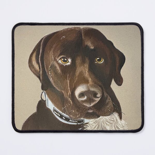 Item preview, Linus the Chocolate Lab designed and sold by Alicia Lamont.