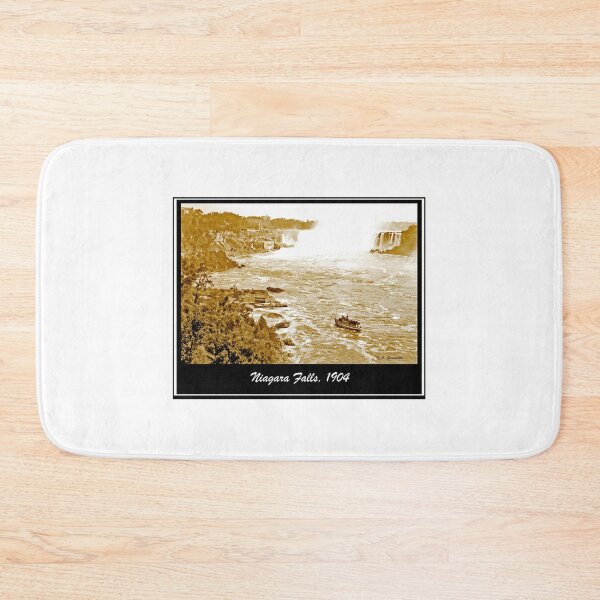 Item preview, Niagara Falls with Sightseeing Boat, 1904, Vintage Photograph designed and sold by AMacGPhilly.