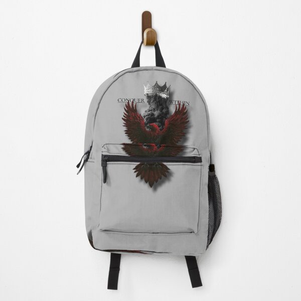 Item preview, Majestic Red Eagle King - Dark Aesthetic Rising Crown Art designed and sold by Horizon Prime.