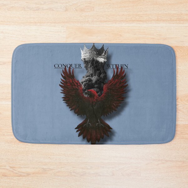 Item preview, Majestic Red Eagle King - Dark Aesthetic Rising Crown Art designed and sold by Horizon Prime.