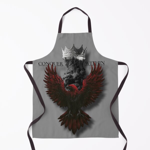 Item preview, Majestic Red Eagle King - Dark Aesthetic Rising Crown Art designed and sold by Horizon Prime.
