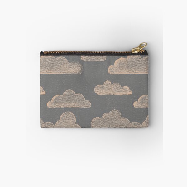 Item preview, Dreamtime Clouds Watercolor Pattern - Slate + Melon designed and sold by Irene Estelle.