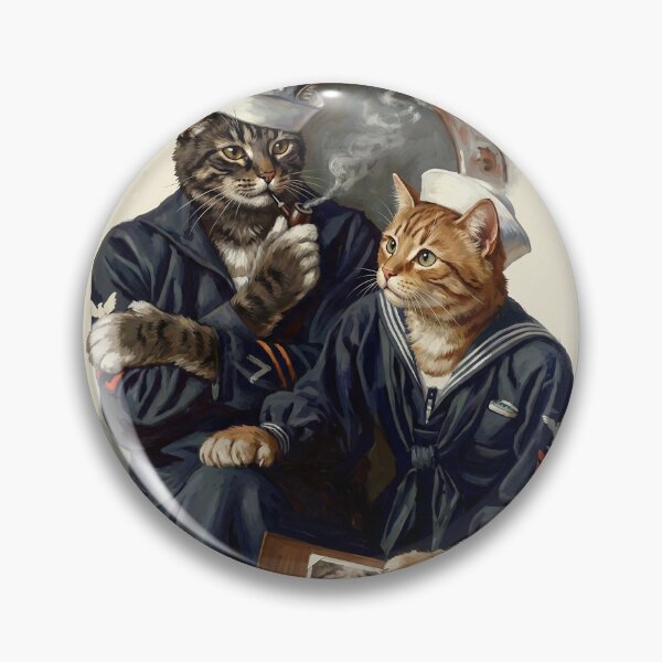 Item preview, The Caturday Evening Post • Nautical Nights & Nine Lives designed and sold by graficsfx.