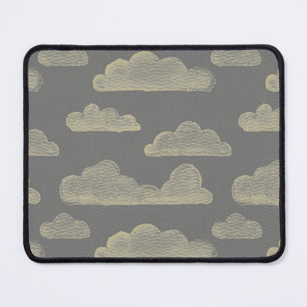 Item preview, Dreamtime Clouds Watercolor Pattern - Slate + Gold designed and sold by Irene Estelle.