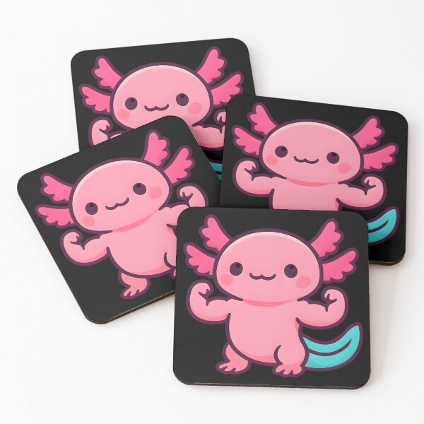 Item preview, Flex-ican Axolotl - A-Squat-Lotl Axolotl Gym designed and sold by Mouad-Doadi.