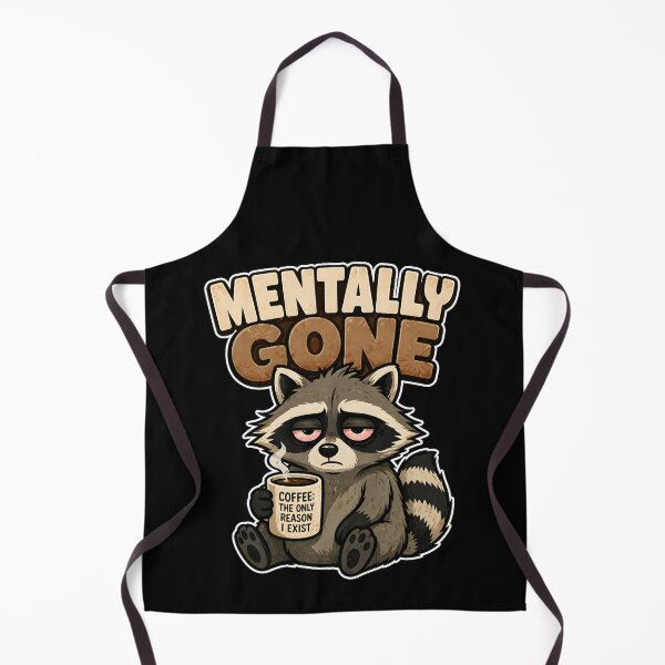 Item preview, Mentally Gone Coffee Raccoon designed and sold by Mr Lee.