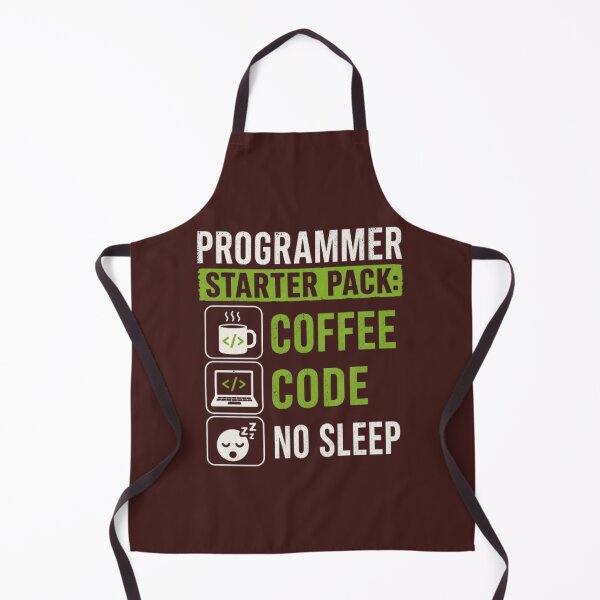 Item preview, Programmer Starter Pack Coffee Code No Sleep Funny Programmer Shirt designed and sold by JAMOUM1.