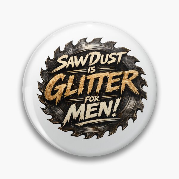 Item preview, Sawdust is glitter for men! designed and sold by SnT-Shop.