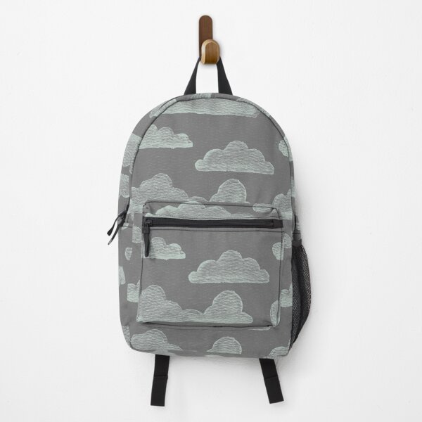 Item preview, Dreamtime Clouds Watercolor Pattern - Slate + Mint designed and sold by Irene Estelle.
