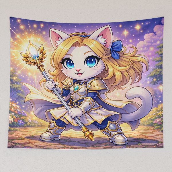Item preview, Luminous Magic Cat designed and sold by Lunatik Cat.
