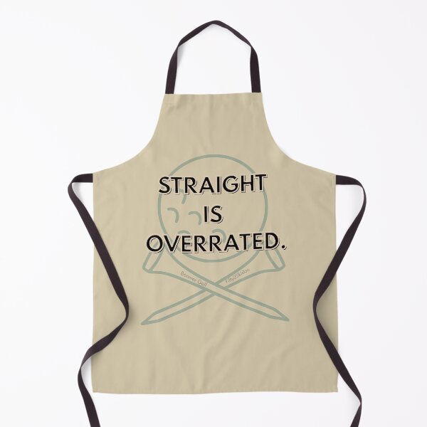 Item preview, Straight is Overrated. designed and sold by Fifty2Skidoo.