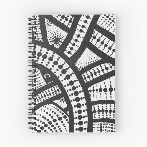 Item preview, Black & White Abstract Dot Pattern Art | Modern Minimalist Line Design designed and sold by PeridotGypsy.