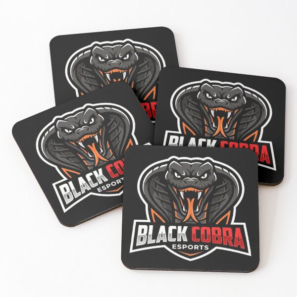 Item preview, Black Cobra Esports Logo - Fierce Snake Mascot Art designed and sold by M.Store.