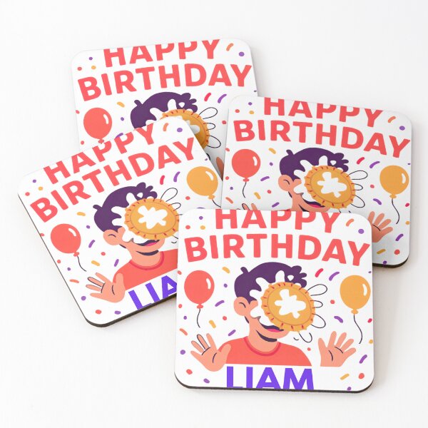 Item preview, Happy Birthday  - Funny Pie in Face Illustration designed and sold by BELLZINHO - ARTES.