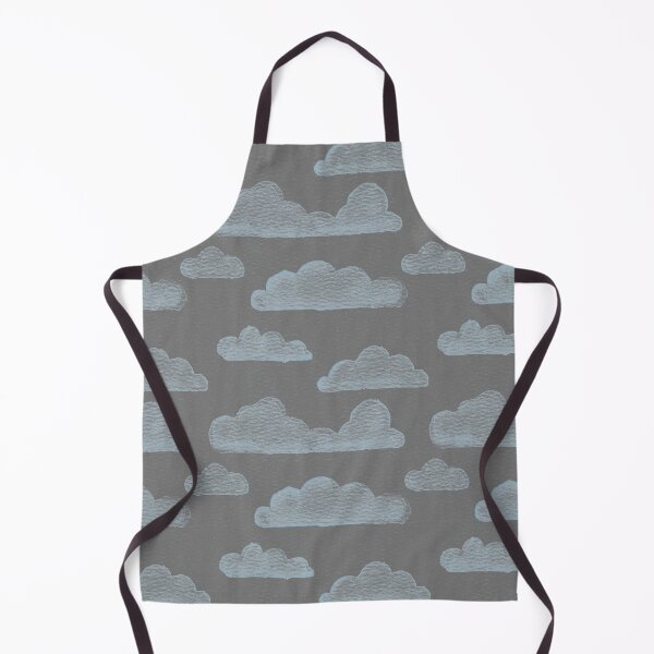 Item preview, Dreamtime Clouds Watercolor Pattern - Slate + Sky designed and sold by Irene Estelle.