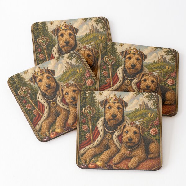 Item preview, Welsh Terrier Tarot card designed and sold by Kit Kath Club.