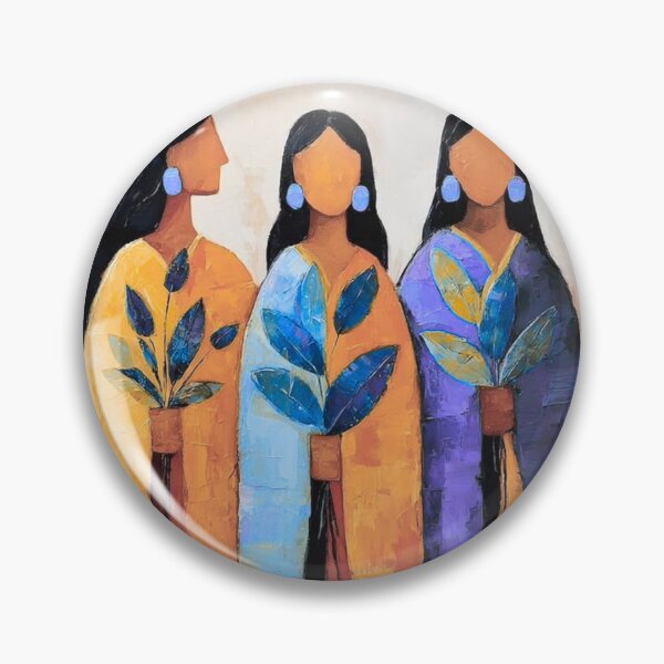 Item preview, ​Three Bedouin Sisters - Arabian Heritage & Authentic Tribal Women Art designed and sold by crystalar95.