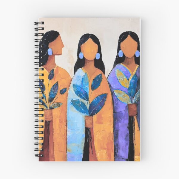 Item preview, ​Three Bedouin Sisters - Arabian Heritage & Authentic Tribal Women Art designed and sold by crystalar95.