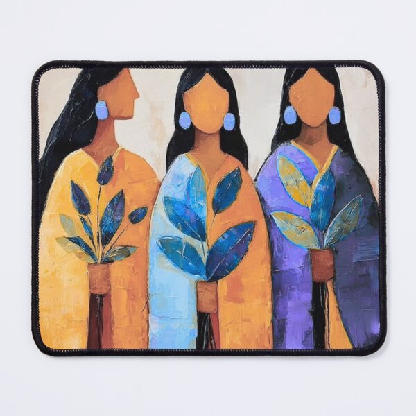 Item preview, ​Three Bedouin Sisters - Arabian Heritage & Authentic Tribal Women Art designed and sold by crystalar95.